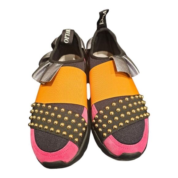 EMILIO PUCCI Trainers Sneakers - Size 36 - Picture 2 of 9